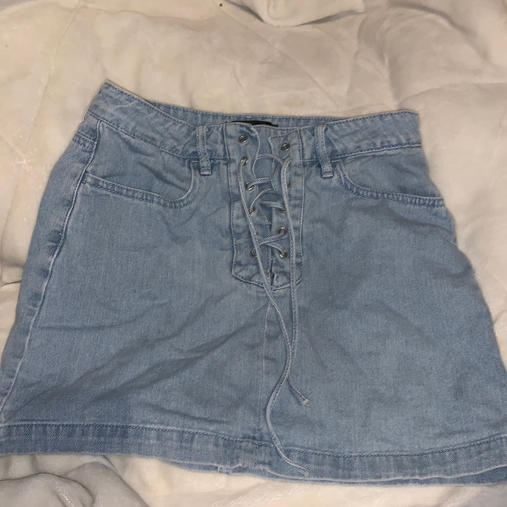 Denim skirt